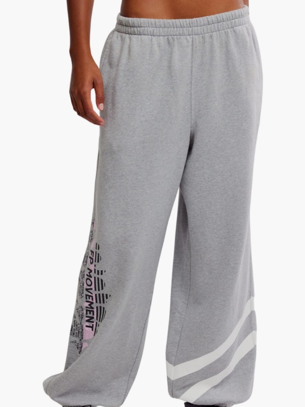 FP movement all star oversize graphic joggers